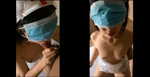 Nữ y tá sugar baby chống dịch bằng miệng
